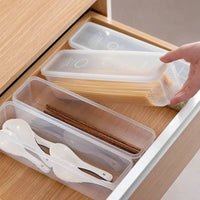 Kitchen Noodle Spaghetti Container Household Cereal Preservation Storage Box with Cover Spaghetti Box Kitchen Food Container |  | Luvasmr - Satisfyingly Organised