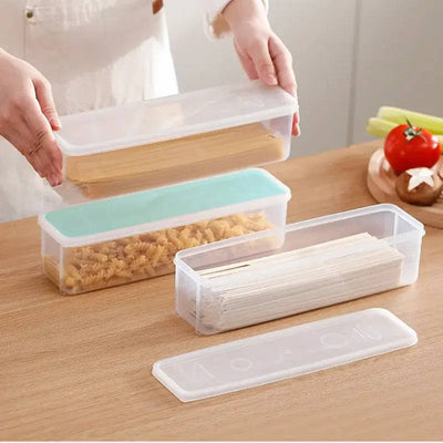 Kitchen Noodle Spaghetti Container Household Cereal Preservation Storage Box with Cover Spaghetti Box Kitchen Food Container |  | Luvasmr - Satisfyingly Organised