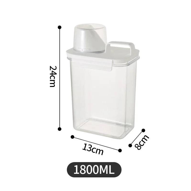 Refillable Laundry Detergent Dispenser | Utility Room | Luvasmr - Satisfyingly Organised