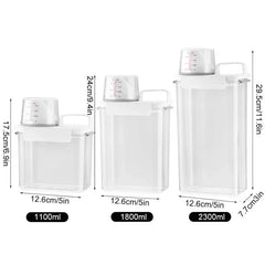 Refillable Laundry Detergent Dispenser | Utility Room | Luvasmr - Satisfyingly Organised