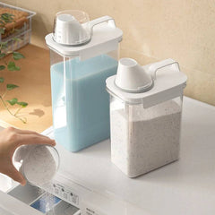 Refillable Laundry Detergent Dispenser | Utility Room | Luvasmr - Satisfyingly Organised