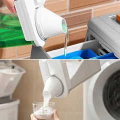 Refillable Laundry Detergent Dispenser | Utility Room | Luvasmr - Satisfyingly Organised