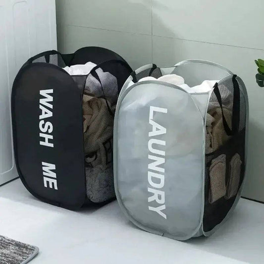 Durable Folding Simple Laundry Basket | Utility Room | Luvasmr - Satisfyingly Organised