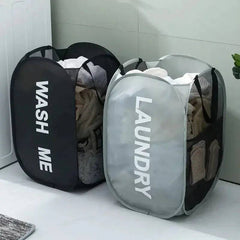 Durable Folding Simple Laundry Basket | Utility Room | Luvasmr - Satisfyingly Organised
