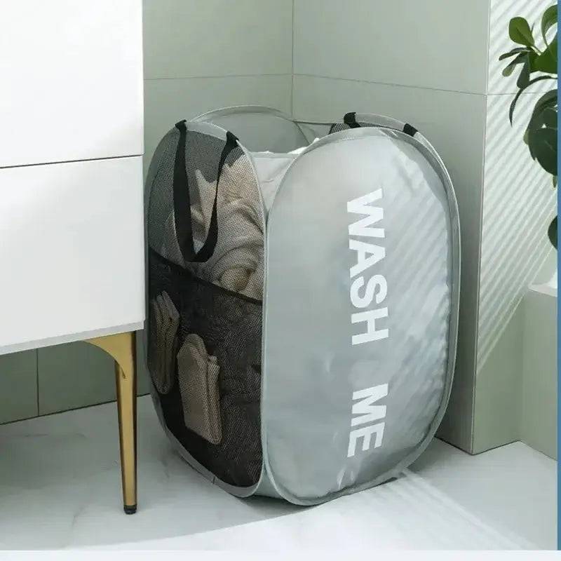 Durable Folding Simple Laundry Basket | Utility Room | Luvasmr - Satisfyingly Organised