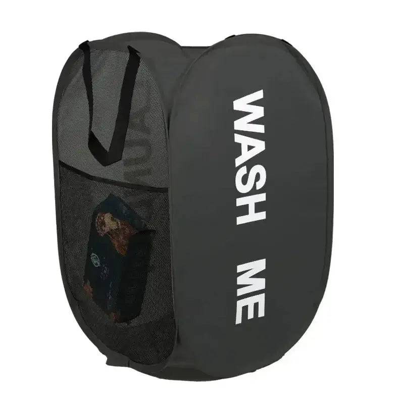 Durable Folding Simple Laundry Basket | Utility Room | Luvasmr - Satisfyingly Organised
