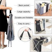 Foldable Laundry Basket | Utility Room | Luvasmr - Satisfyingly Organised