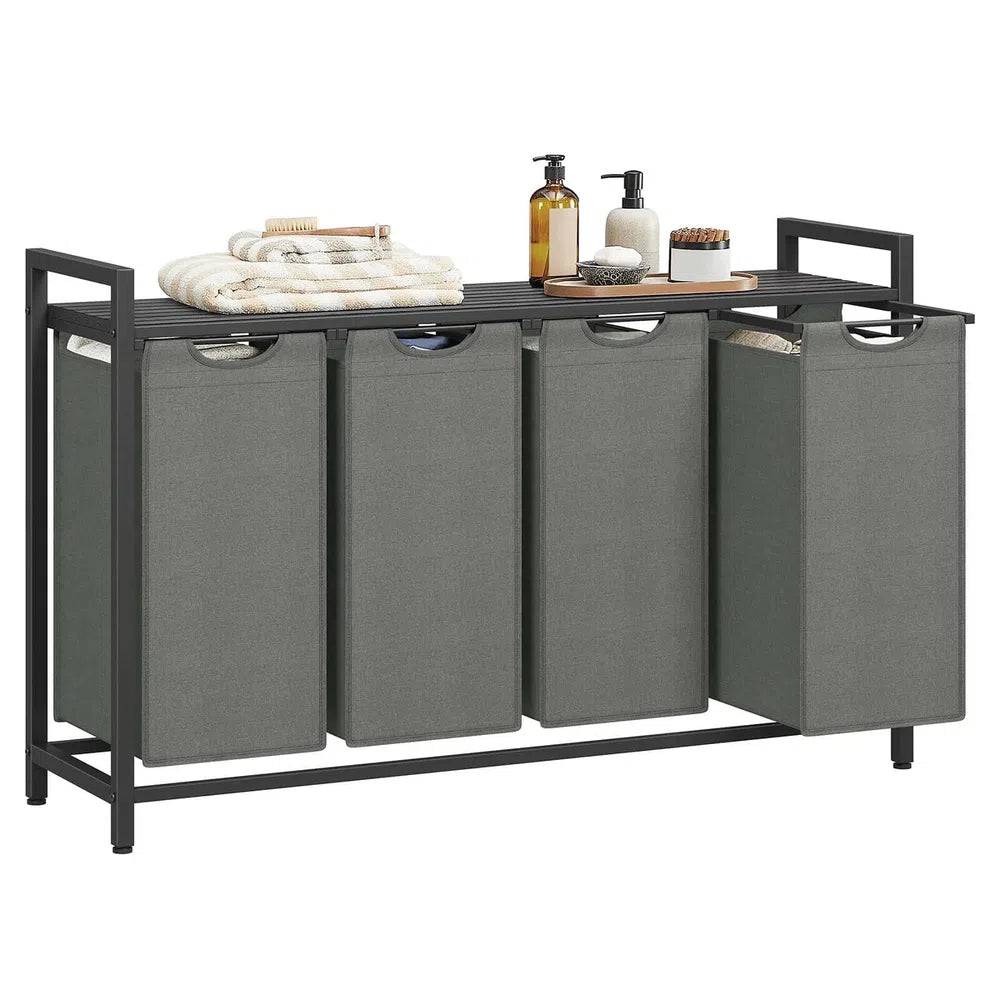 Multi-Compartment Laundry Hamper | Utility Room | Luvasmr - Satisfyingly Organised