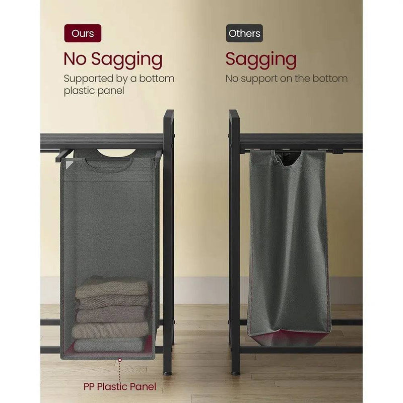 Multi-Compartment Laundry Hamper | Utility Room | Luvasmr - Satisfyingly Organised