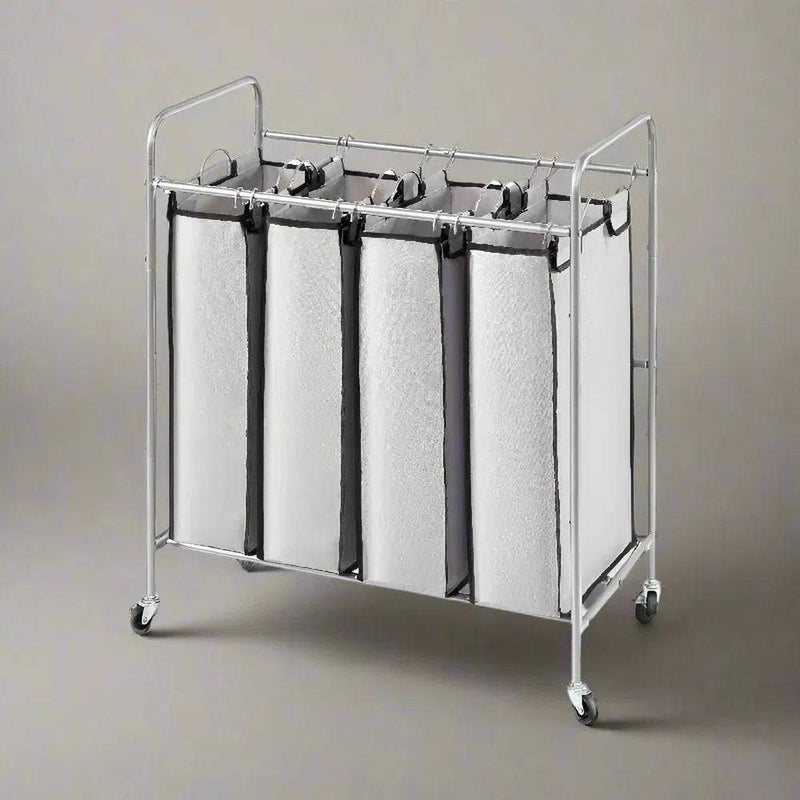 Wheeled Laundry Sorter Cart | Utility Room | Luvasmr - Satisfyingly Organised