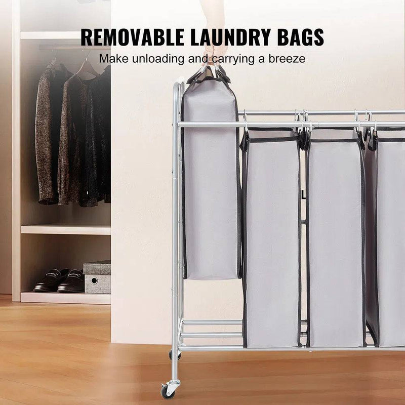 Wheeled Laundry Sorter Cart | Utility Room | Luvasmr - Satisfyingly Organised