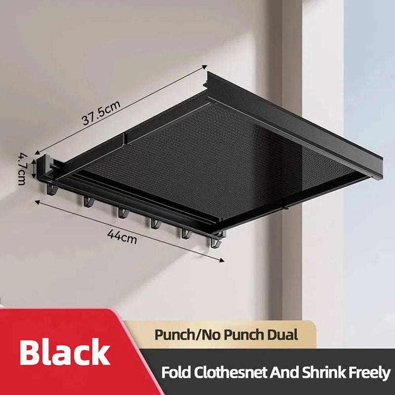 Foldable Clothes and Hat Rack with Hooks | Utility Room | Luvasmr - Satisfyingly Organised