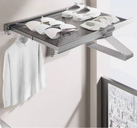Foldable Clothes and Hat Rack with Hooks | Utility Room | Luvasmr - Satisfyingly Organised