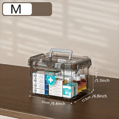 Household Multi-layer Medicine Box | Utility Room | Luvasmr - Satisfyingly Organised