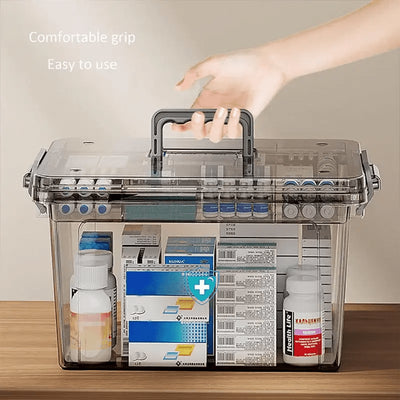 Household Multi-layer Medicine Box | Utility Room | Luvasmr - Satisfyingly Organised