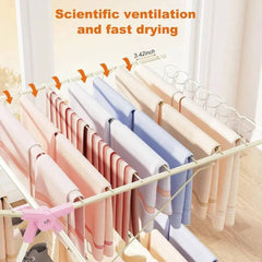 Stainless Steel Drying Rack with 2 Levels | Utility Room | Luvasmr - Satisfyingly Organised