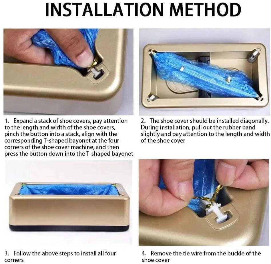 Automatic Shoe Cover Dispenser - Luvasmr