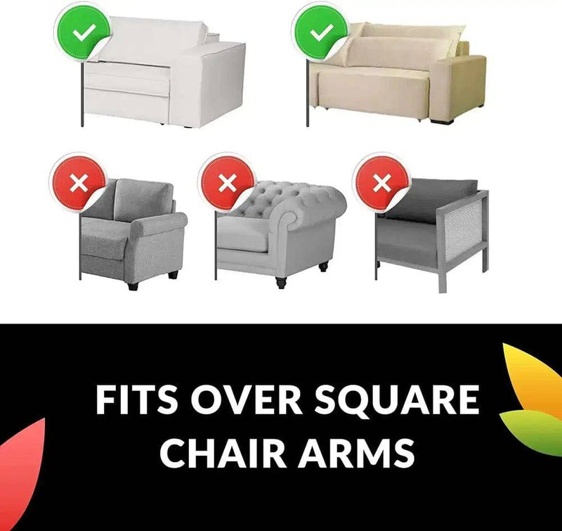 Sofa Tray Table - Remote Control and Cellphone Organizer Holder,  Arm Rest  with Pockets. Fits Over Square Chair Arms |  | Luvasmr - Satisfyingly Organised