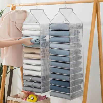 Hanging Wardrobe Clothing Organiser - Luvasmr