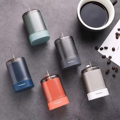 Easy-Pop Toothpick Holder Compact and Colourful