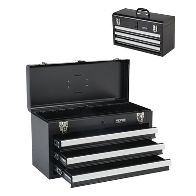 3 Drawer Portable Handheld Garage Tool Box
