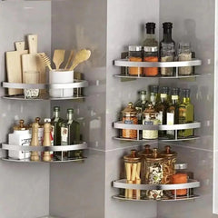 Sleek Corner Shampoo Rack
