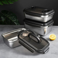 Stainless Steel Refrigerator Freezer Lunch Box