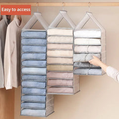 Hanging Wardrobe Clothing Organiser