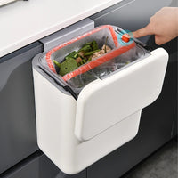 Smart Slide Lid Hanging Trash Can - Luvasmr