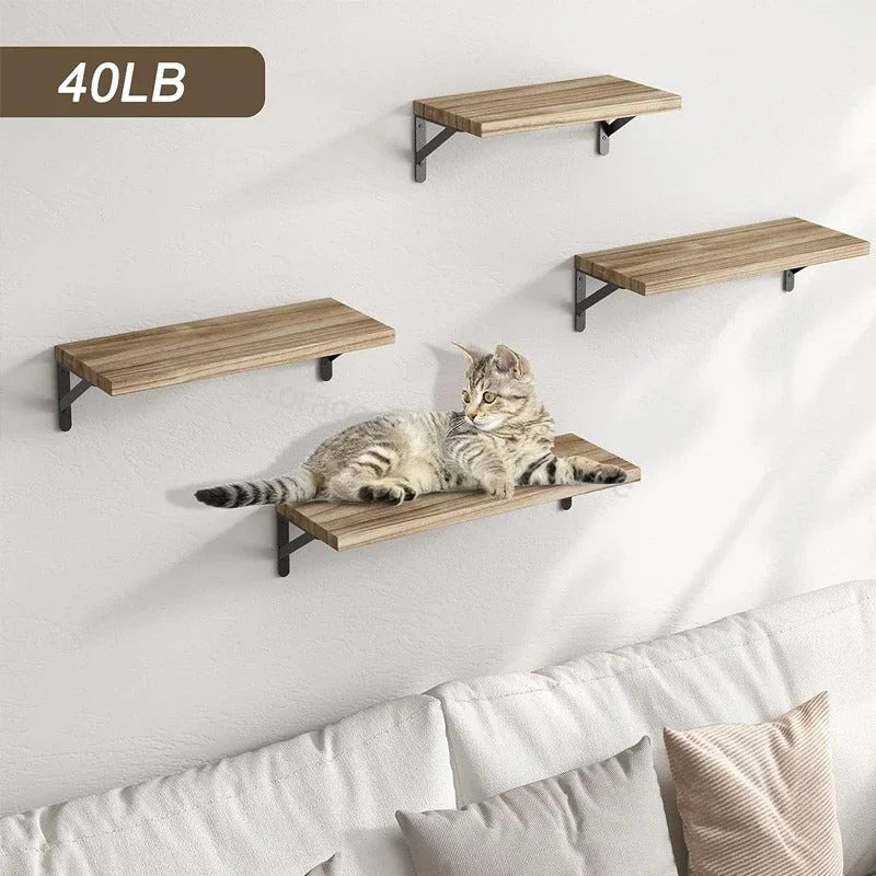 Rustic Minimalist Wall Floating Shelf