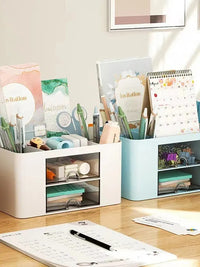 Creative Transparent Pen Holder