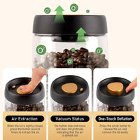 Airtight Glass Vacuum Sealed Jug