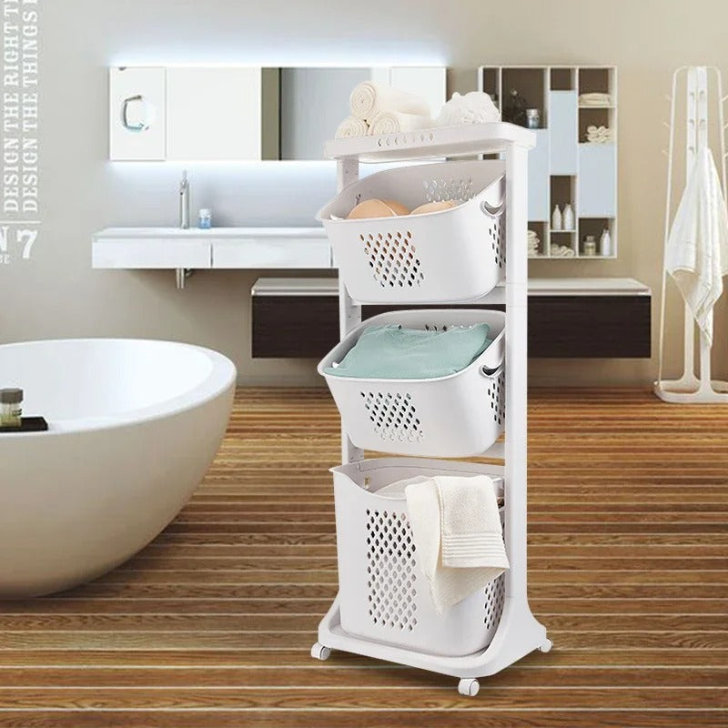 3-Layer Rolling Storage Basket