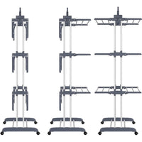 3-Tier Stainless Foldable Garment Hanger