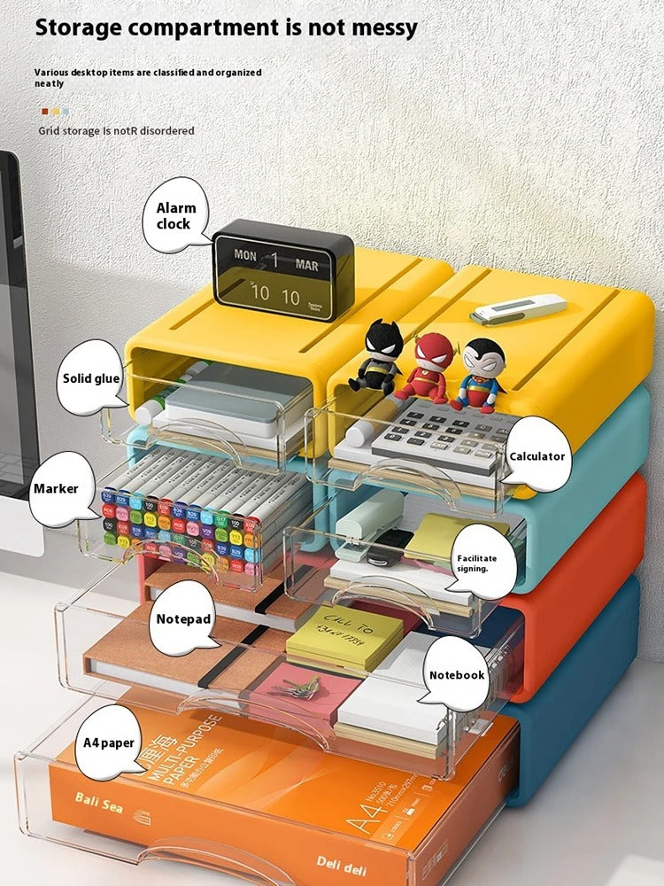 Rectangular Stackable Desktop Organiser