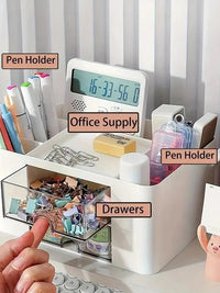 Creative Transparent Pen Holder