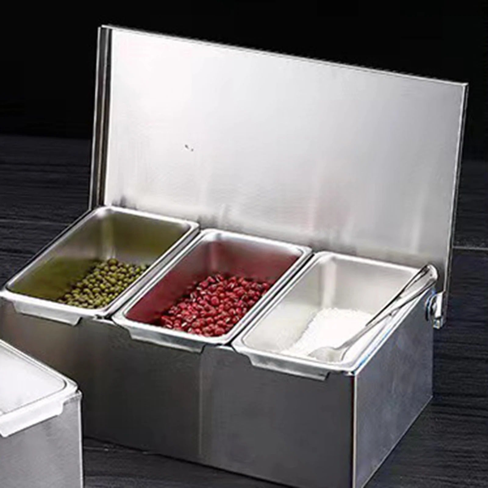 Stainless Steel Container Seasonings Boxes