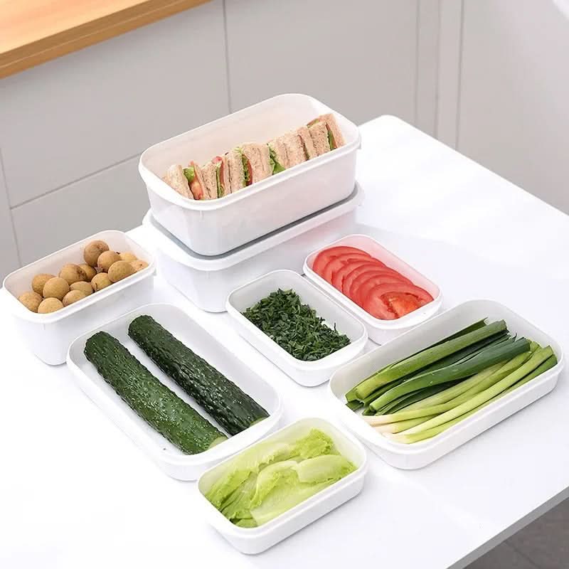 Fridge Crisper Refrigerator Food Storage Containers - Luvasmr
