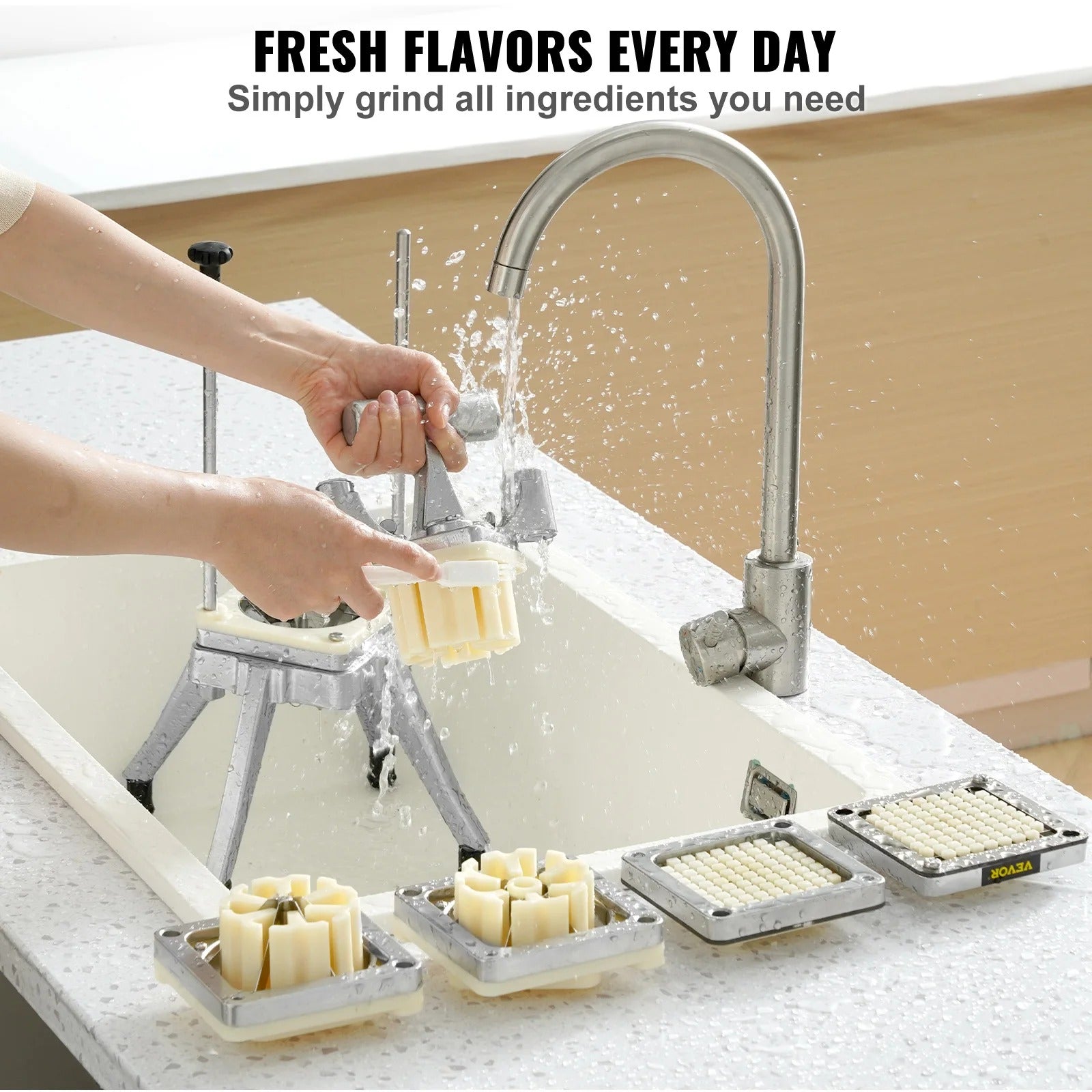 Manual Fruit Vegetable Dicer Cutter