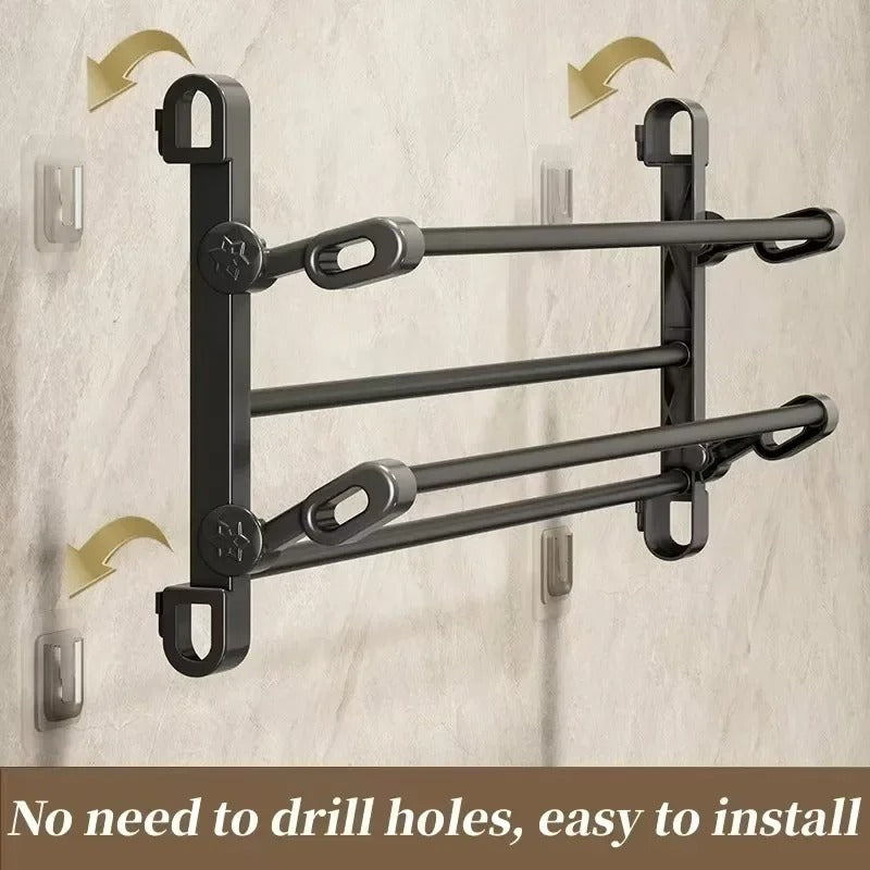 Wall-Mounted Non-Perforated Shoe Rack - Luvasmr