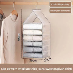 Hanging Wardrobe Clothing Organiser
