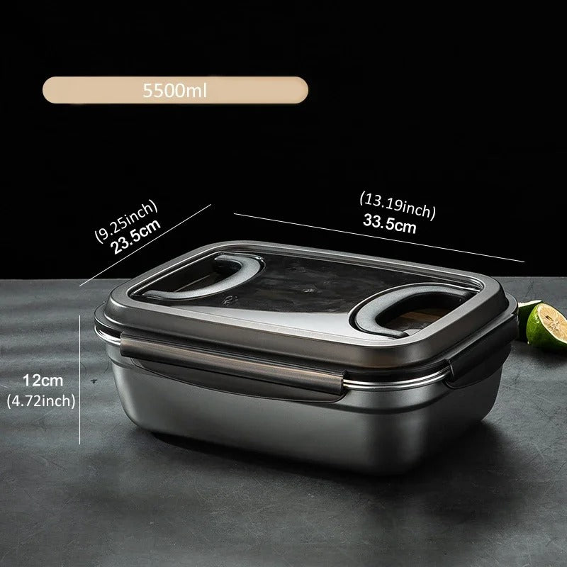 Stainless Steel Refrigerator Freezer Lunch Box