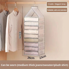 Hanging Wardrobe Clothing Organiser